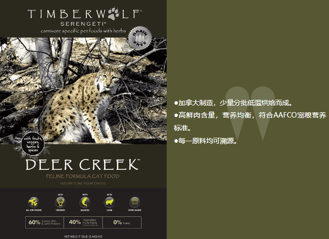 Timberwolf，全面升级配方，用鲜肉满足ta的原始兽性。